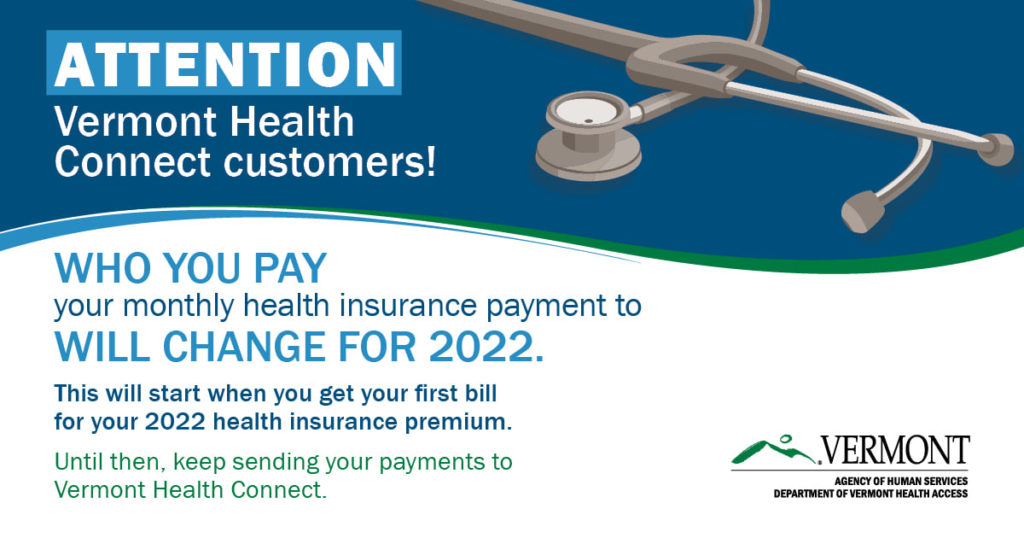 Upcoming Changes To Vermont Health Connect Payments Community Health Upcoming Changes To Vermont Health Connect Payments Community Health
